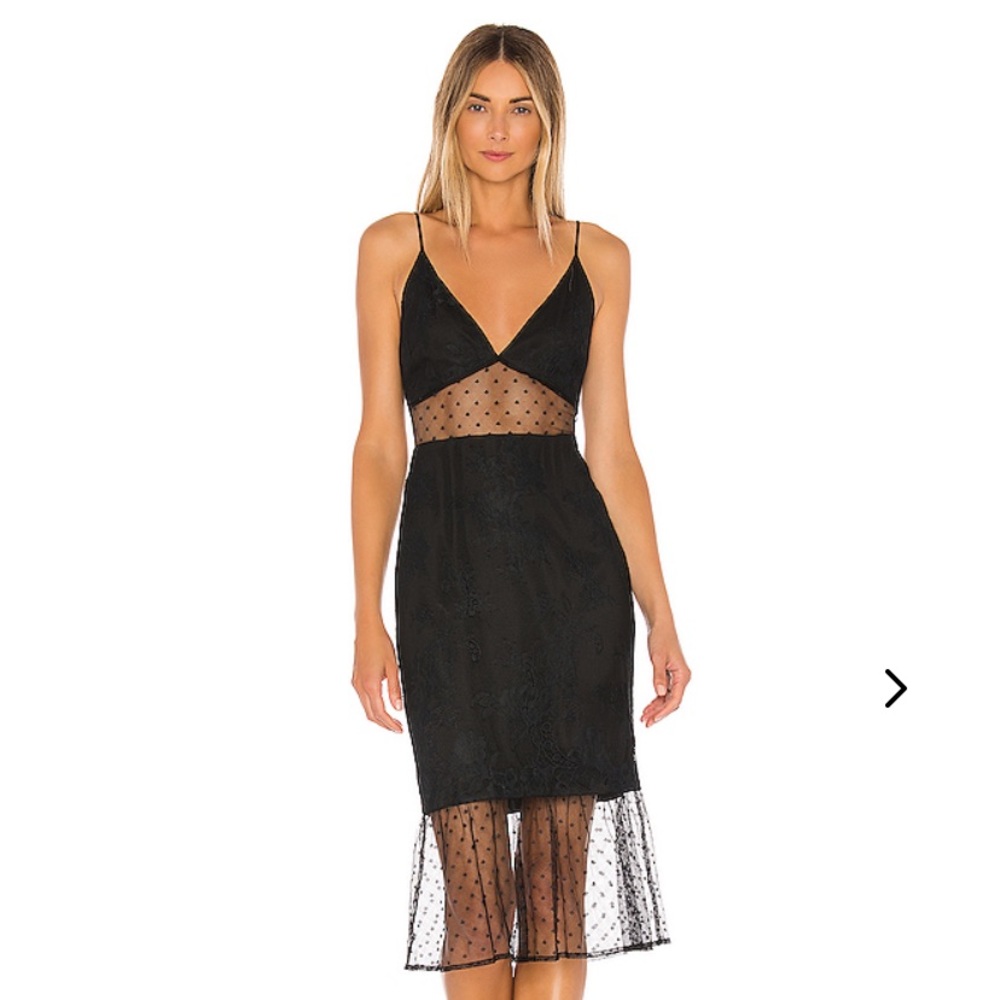 Lovers + Friends Albert Midi Dress